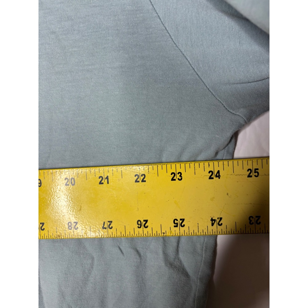The North Face Mens XL Graphic T-Shirt Sage Green‎ Blue Short Sleeve Logo Tee - Picture 5 of 6